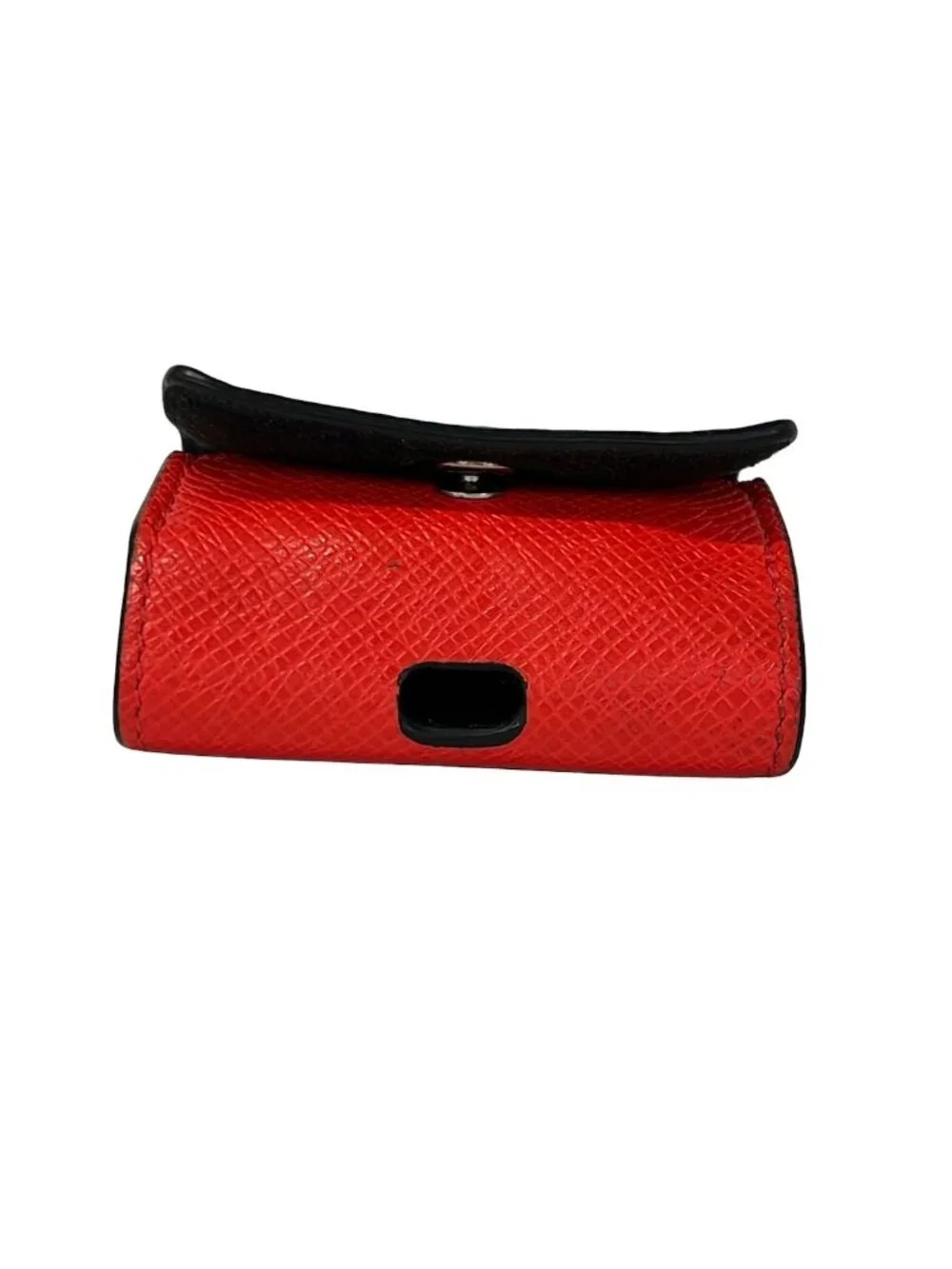 Louis Vuitton Pouch Taigarama Earphones Rouge Leather Cowhide